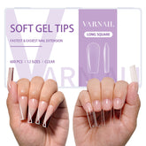 Soft Gel Tips - Long Square